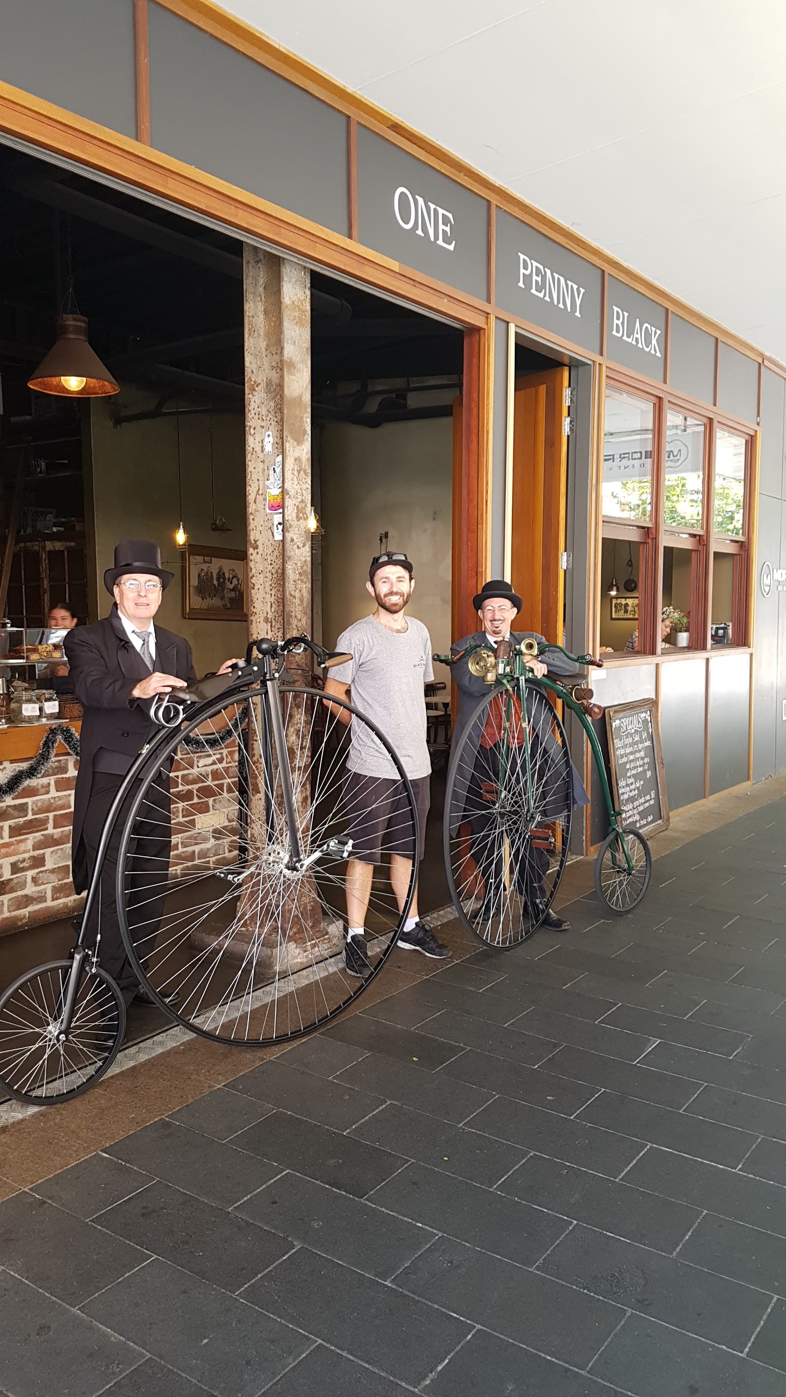 One Penny Black — Honeysuckle, Newcastle