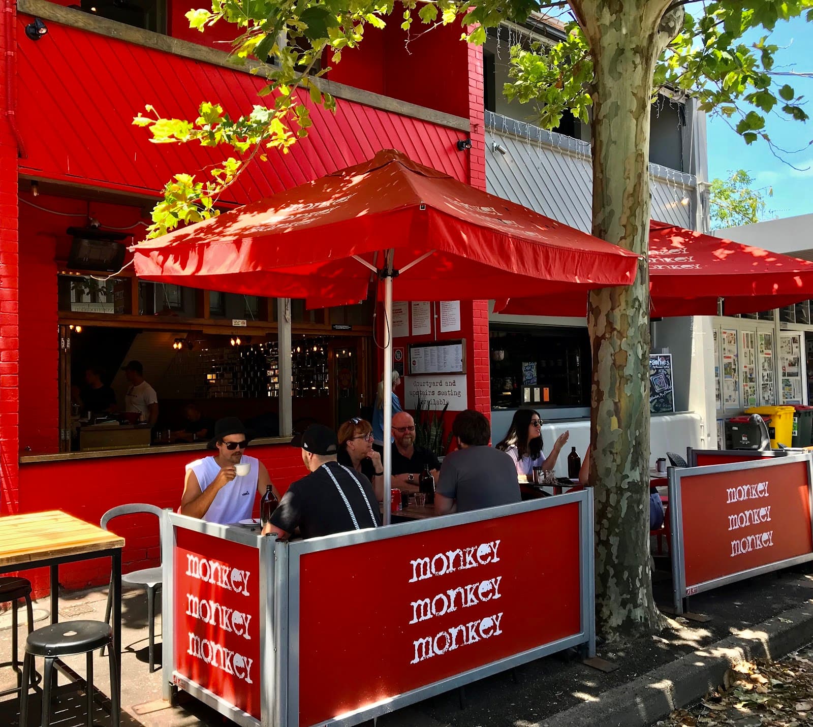 Three Monkeys Cafe — Honeysuckle, Newcastle
