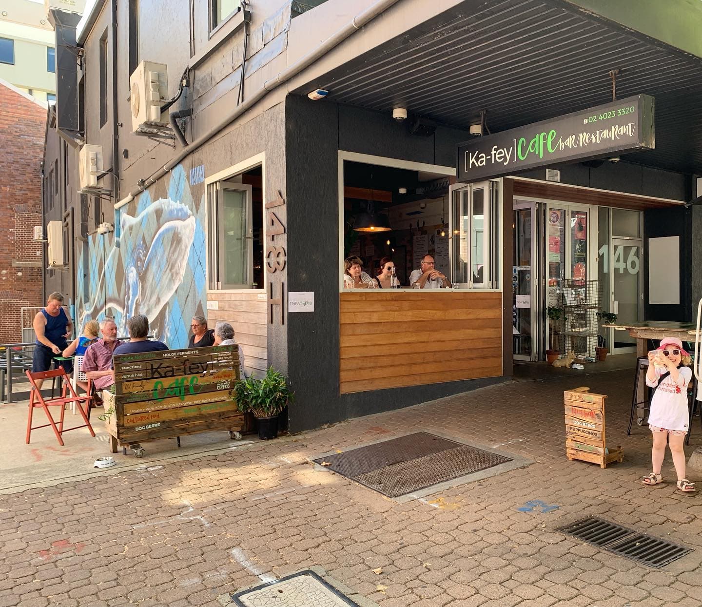 Ka-fey cafe — Honeysuckle, Newcastle