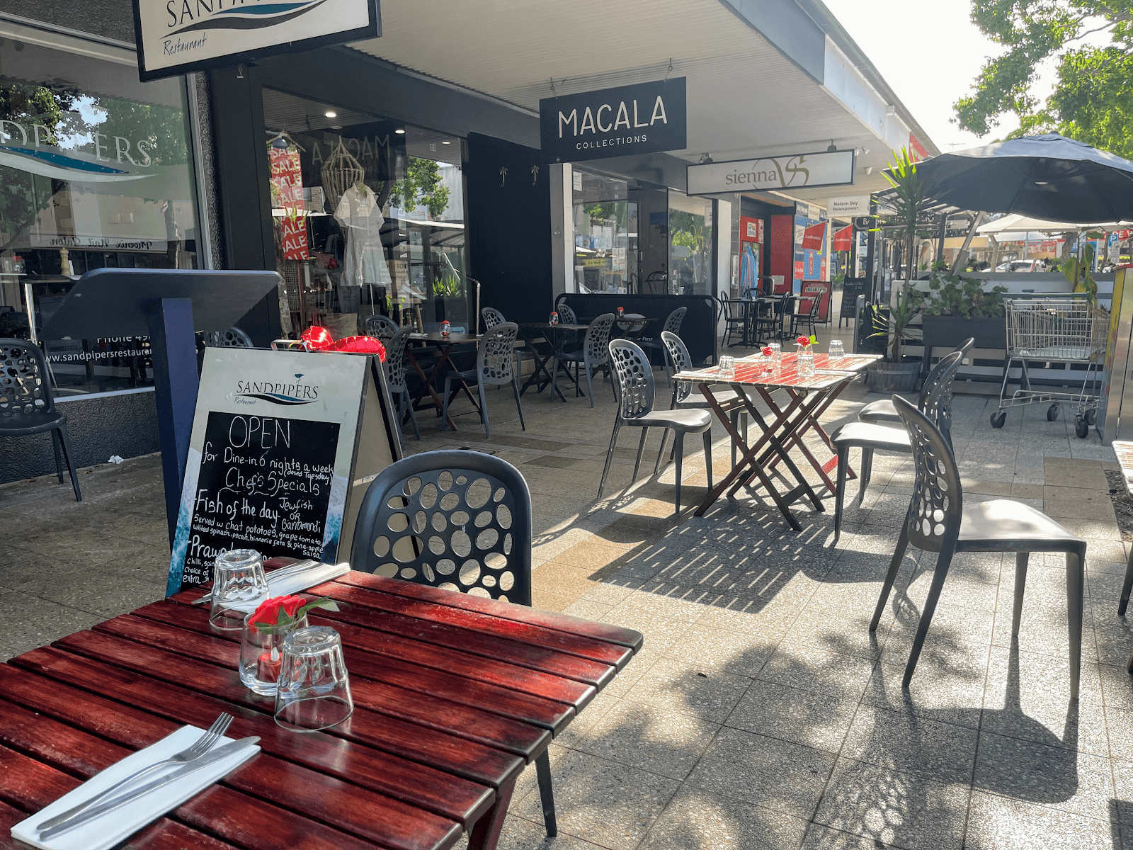 Sandpipers Restaurant and Bar - Seafood Restaurant - Restaurant Nelson Bay — Nelson Bay, Newcastle