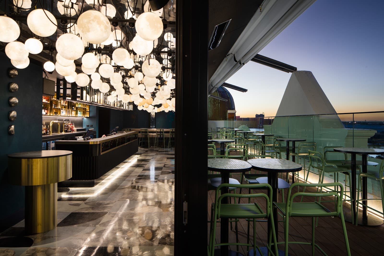 Rooftop at QT — Honeysuckle, Newcastle