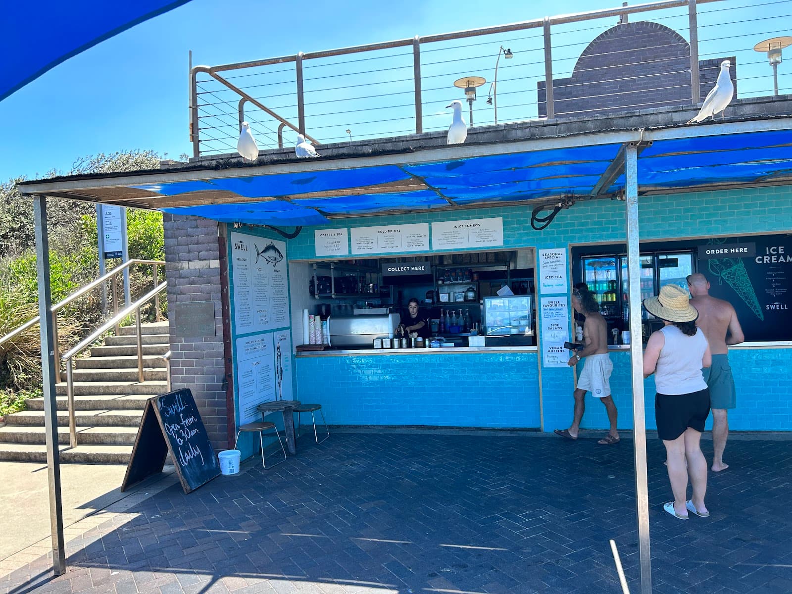 Swell Kiosk Bar Beach — Stockton, Newcastle