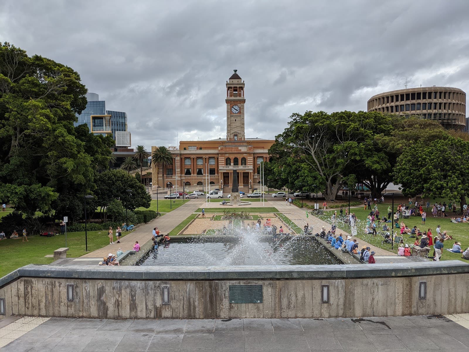 Newcastle Civic Park — Honeysuckle, Newcastle