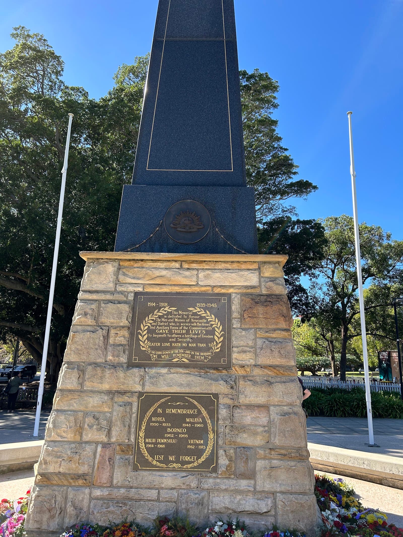 Newcastle Civic Park War Memorial — Hamilton, Newcastle