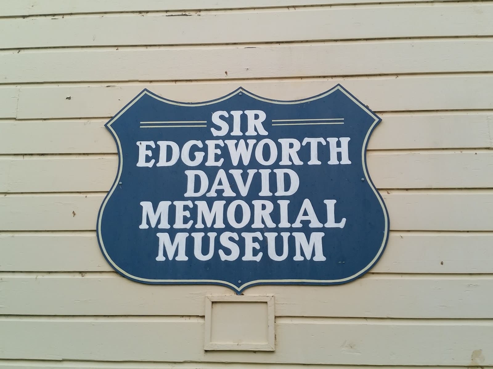 Sir Edgeworth David Memorial Museum — Pokolbin, Newcastle