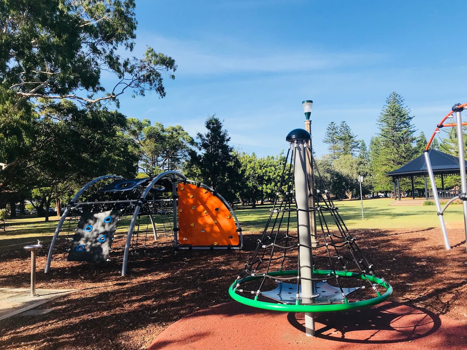Centennial Park Playground — Honeysuckle, Newcastle