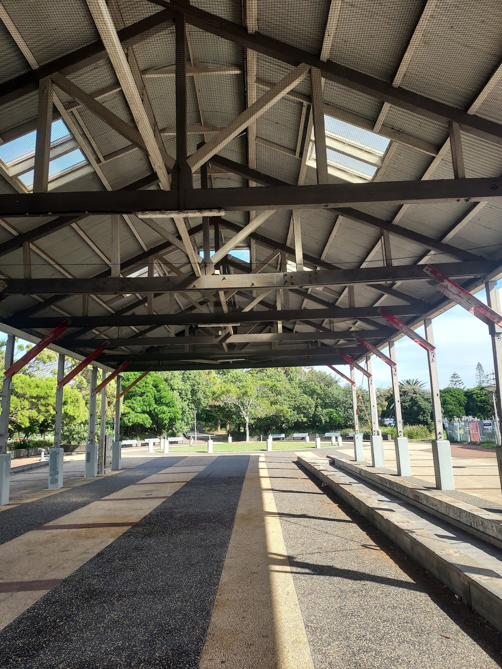Train Sheds, Foreshore Park — Newcastle East, Newcastle