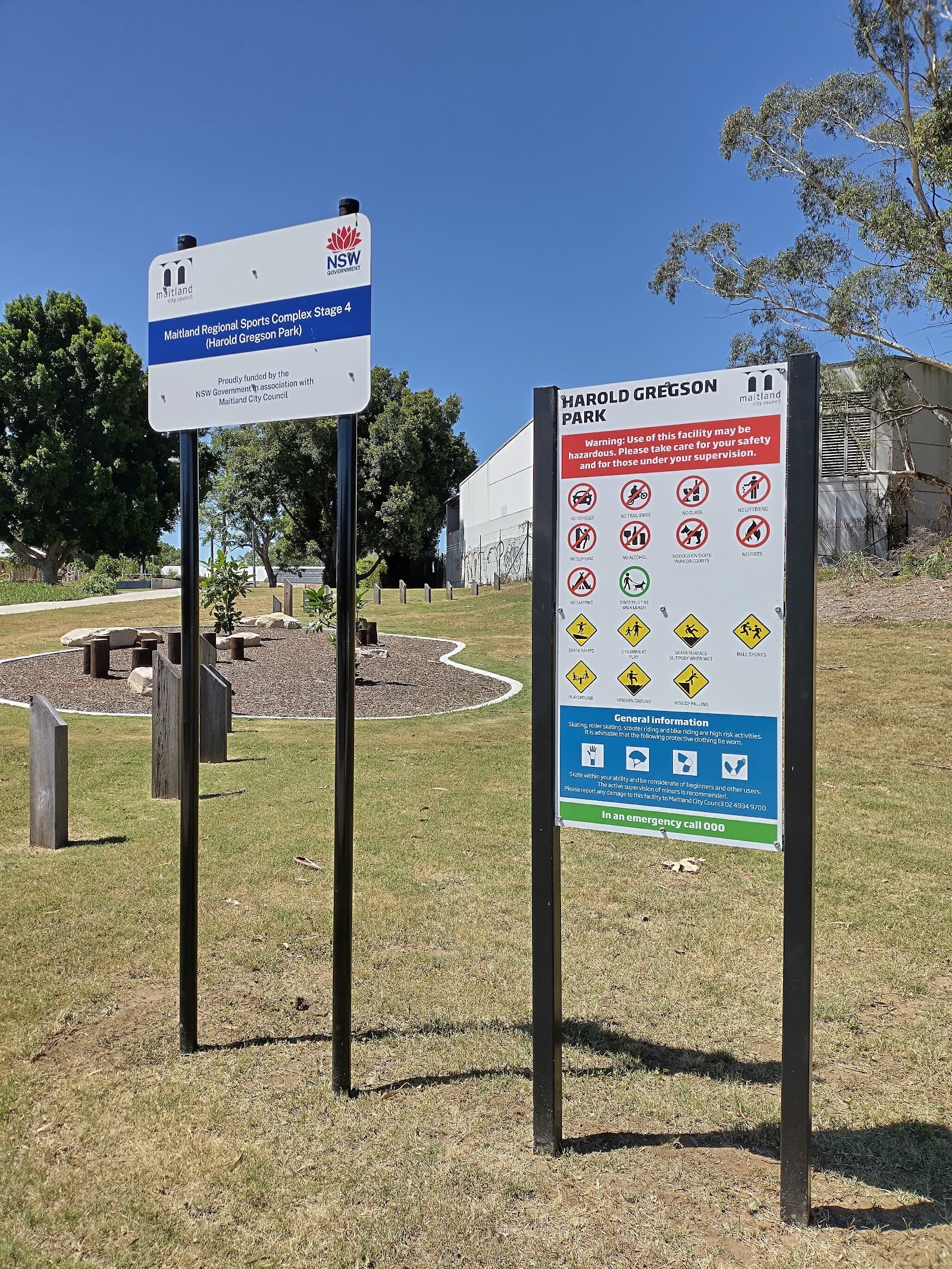 Harold Gregson Park — Maitland, Newcastle