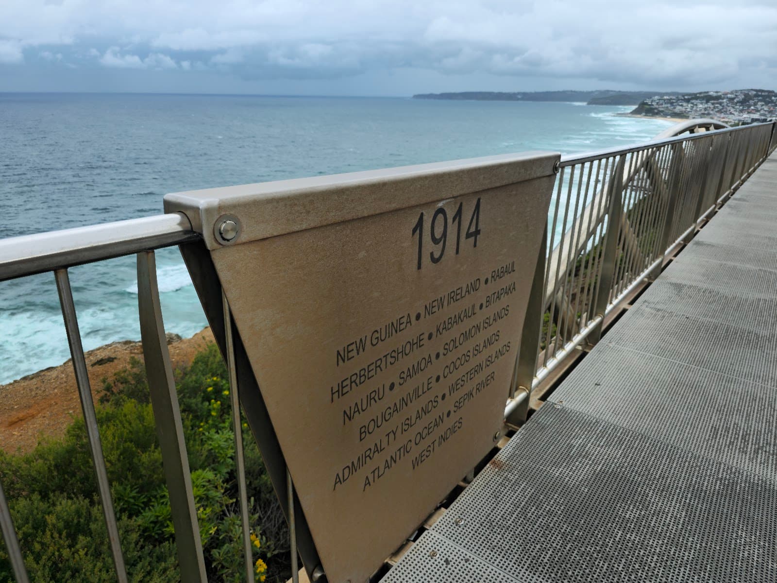 Memorial walk — The Junction, Newcastle