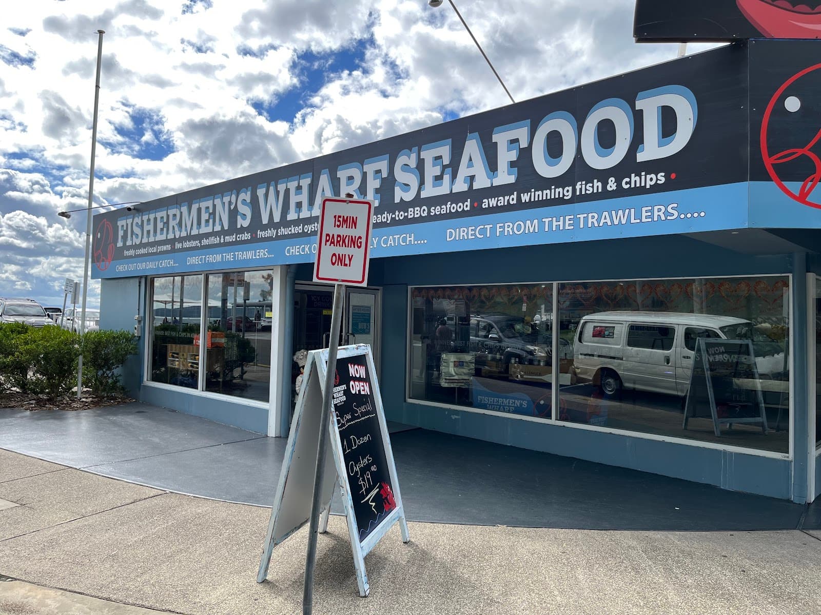 Fishermen’s Wharf Seafood — Nelson Bay, Newcastle