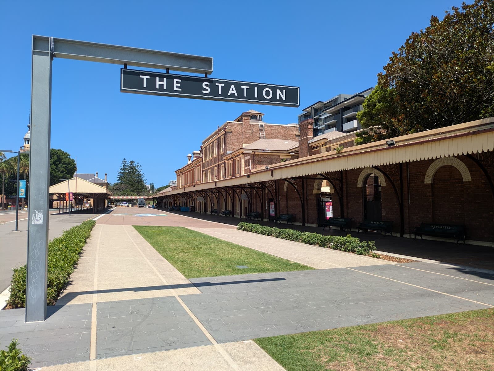 Old Newcastle Train Station — Newcastle East, Newcastle